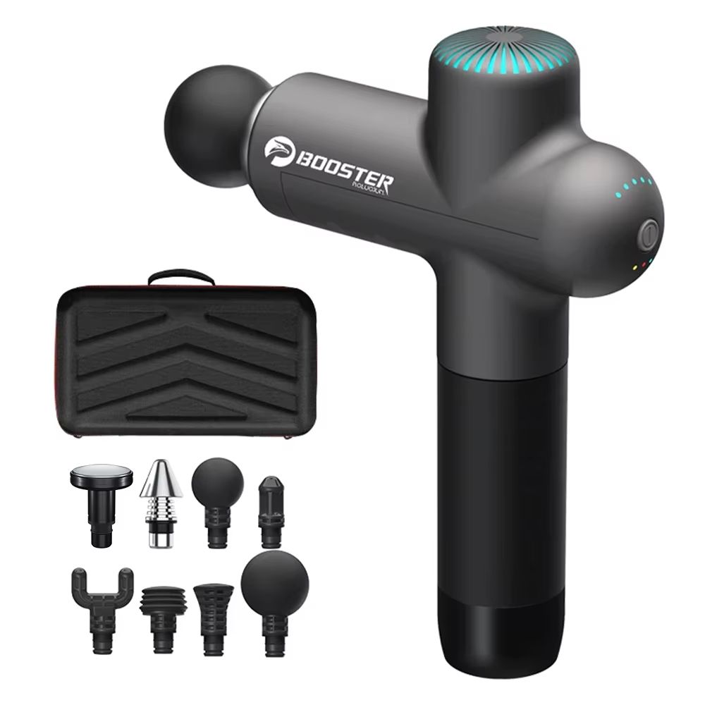 Booster Massage Gun  74V Smart Hit Electric Neck  Body Massager For FullBody Relaxation And Muscle  6