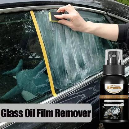 Aivc Glass Polishing Compound, Car Glass Oil Film Remover, Windshield Cleaner Paste, Clear Window Film Removal Cream