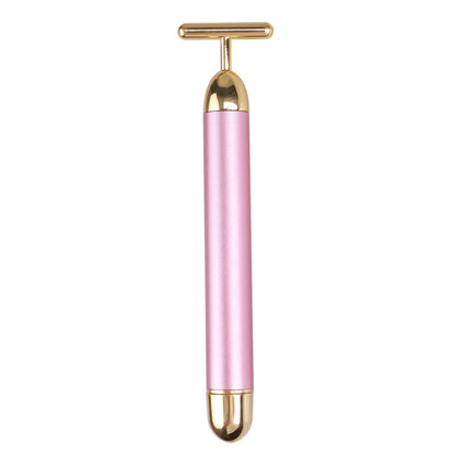 Waterproof Pulse Firming Massager Portable Energy Beauty Bar T Shaped Face Roller Eye Pouch Remover 5