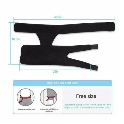 Hip Brace Thigh Compression Sleeve Hamstring And Groin Compression Support Wrap For Hip Pain Relief 4