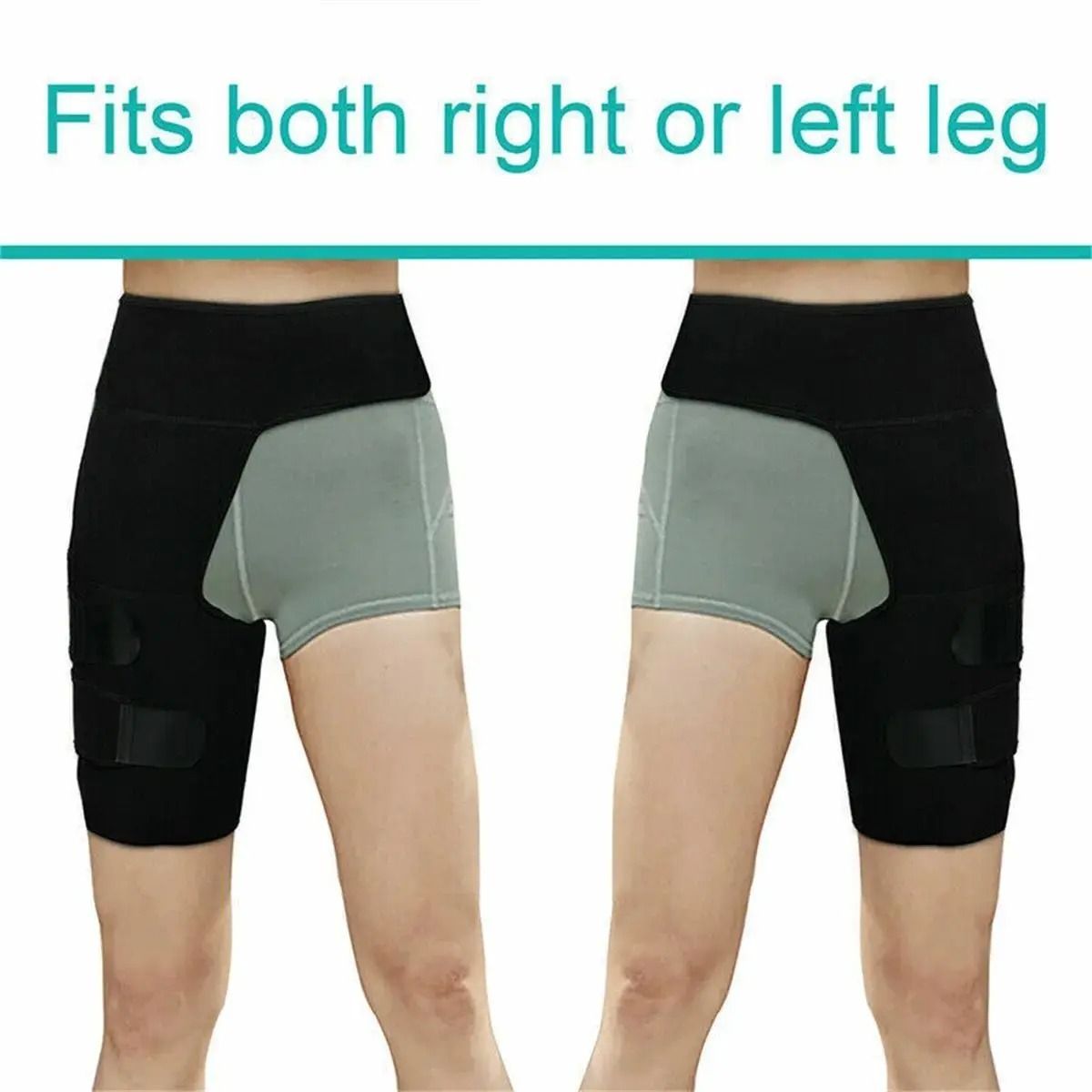 Hip Brace Thigh Compression Sleeve Hamstring And Groin Compression Support Wrap For Hip Pain Relief 5