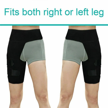 Hip Brace Thigh Compression Sleeve Hamstring And Groin Compression Support Wrap For Hip Pain Relief 5