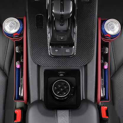 Multifunctional Car Storage Device, Seat Gap Storage Box, Car Seat Cushion, Universal Seat Gap Organizer