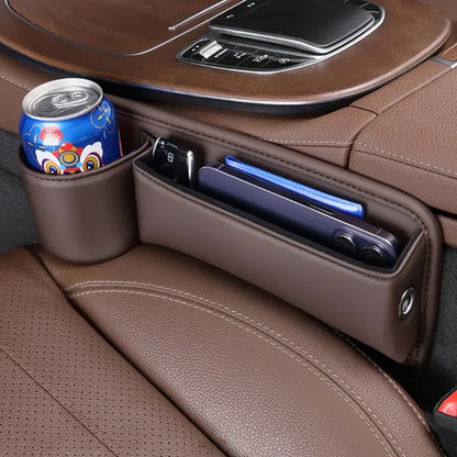 Multifunctional Car Storage Device, Seat Gap Storage Box, Car Seat Cushion, Universal Seat Gap Organizer