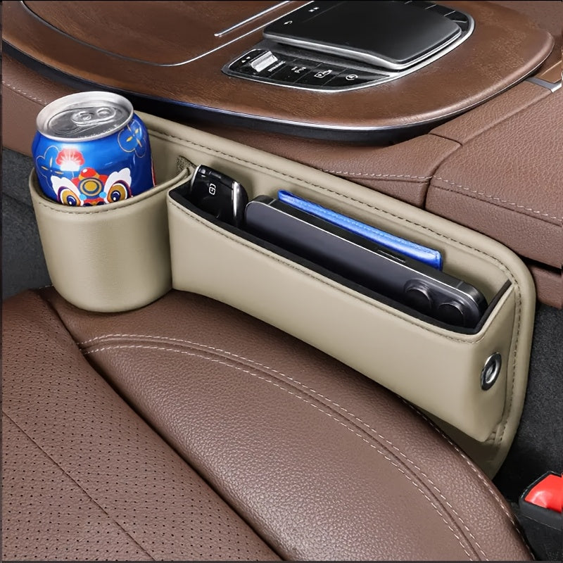 Multifunctional Car Storage Device, Seat Gap Storage Box, Car Seat Cushion, Universal Seat Gap Organizer