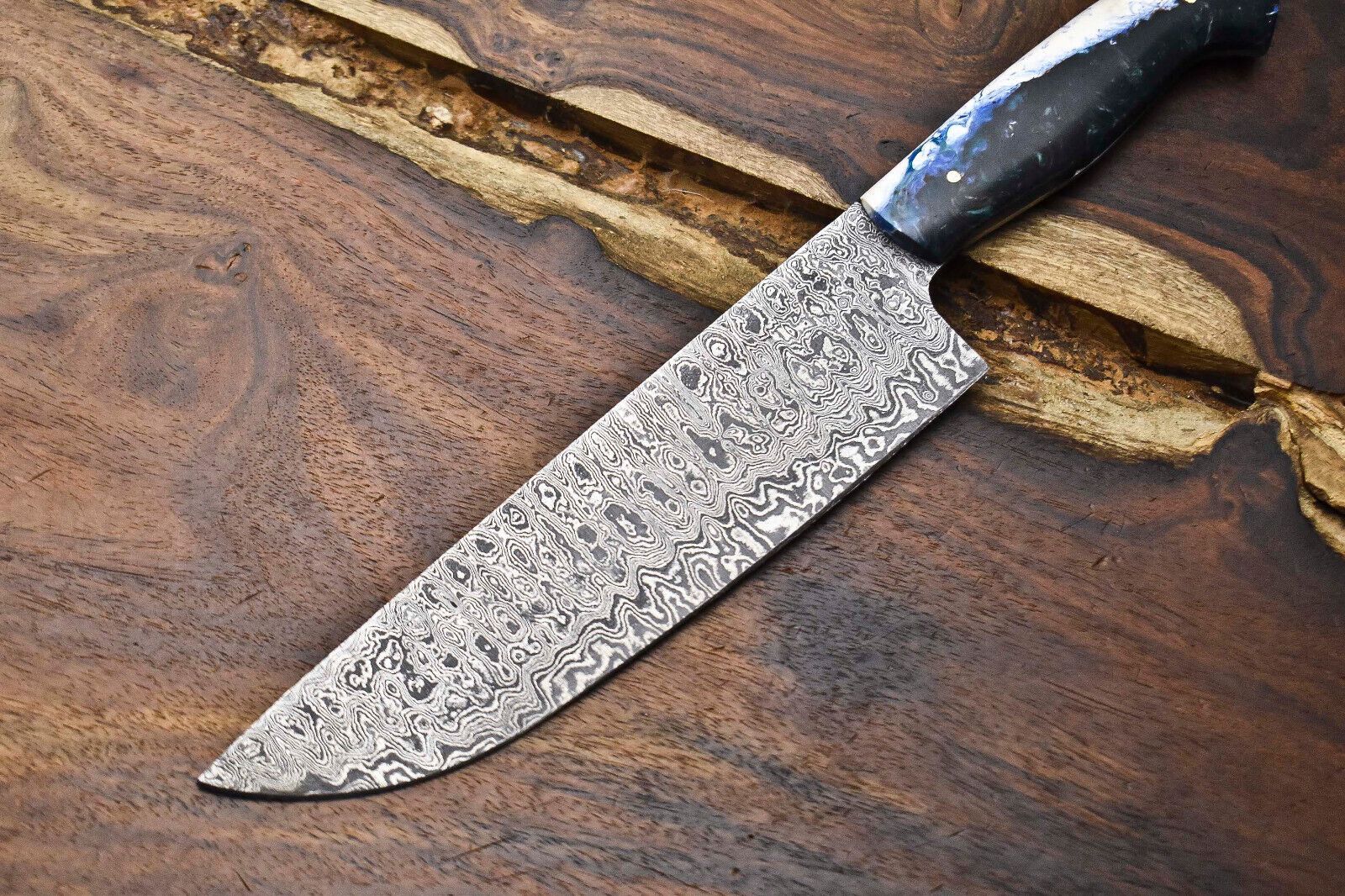 Premium Damascus Steel Fillet Knife  Handmade Full Tang Blade For Culinary Experts 2