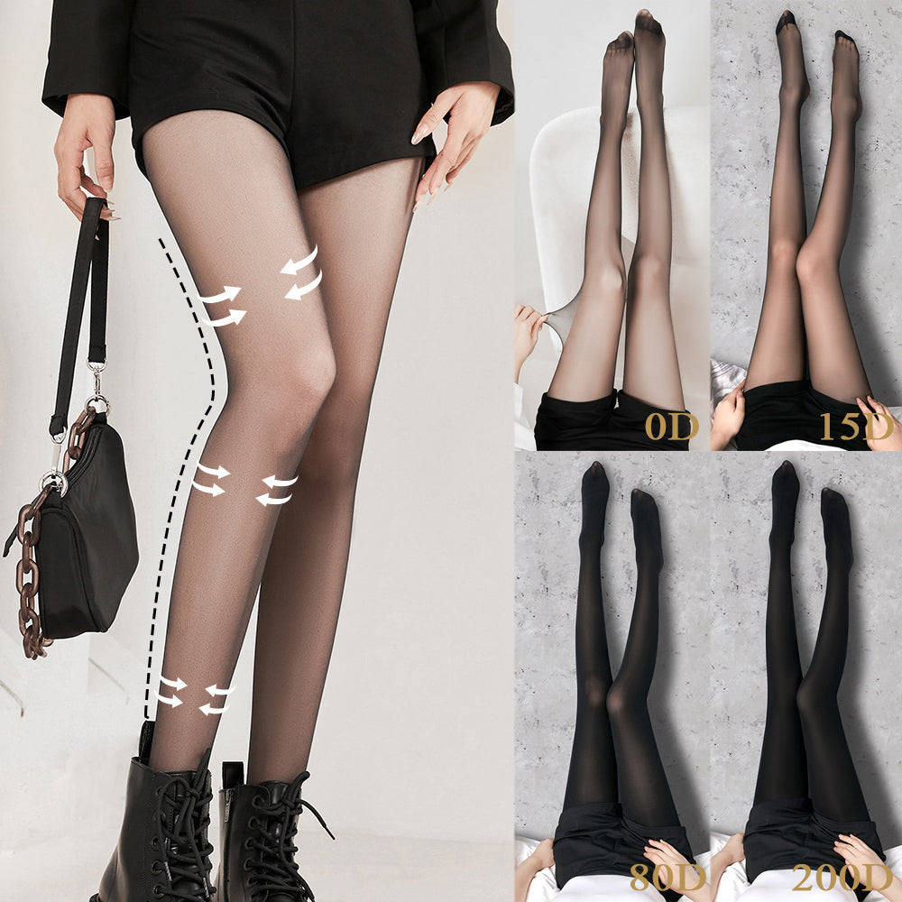 Ultra Thin Black Tights, Sheer Silk Pantyhose, Breathable Hosiery, Anti Hook Stockings