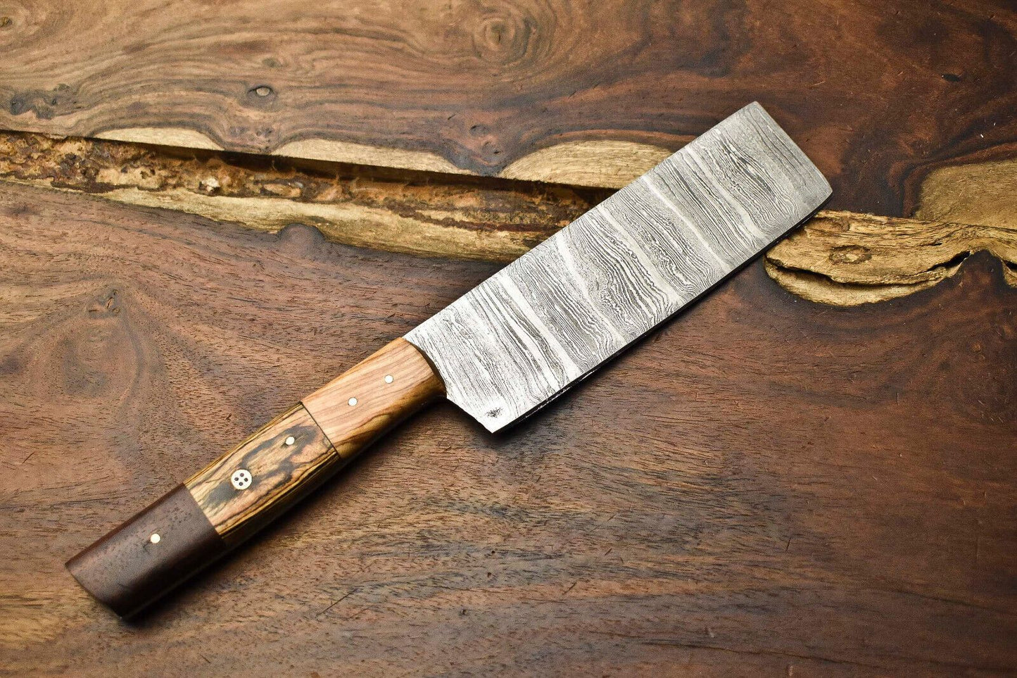 Damascus Chef Knife  512Layer Fillet Knife With Pakka Wood Handle 3