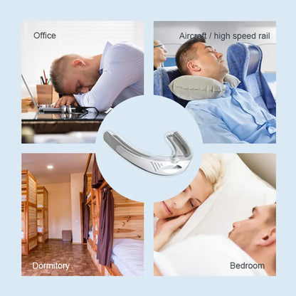 Bruxism Mouth Guard Sleeping Aid Mouthguard Anti Snoring Tray Snoring Prevention For Better Breath  2