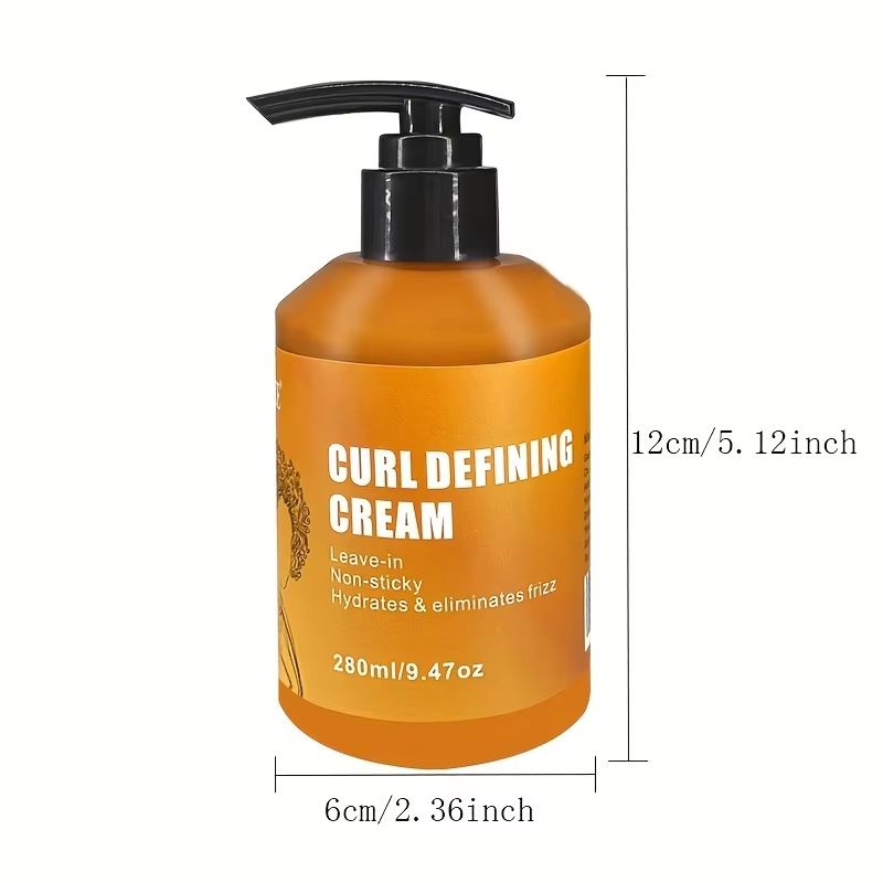 GZE Curl Defining Cream With Argan Oil  Moisturizing Styling Cream For Wavy And Curly Hair 5