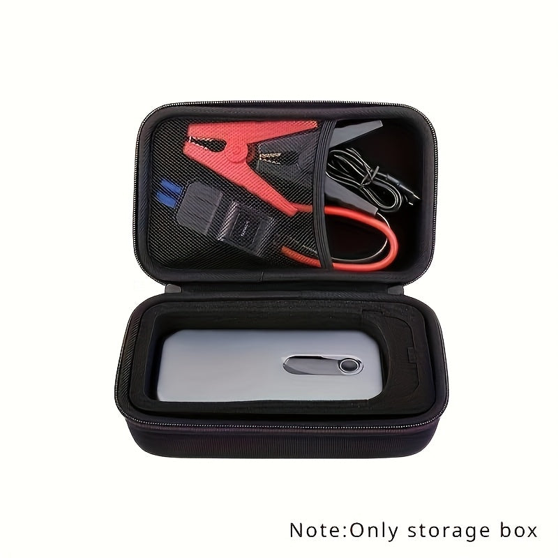 EVA Material Emergency Car Starter Storage Box, Portable Shockproof Bag in Bag Organizer for Car Accessories