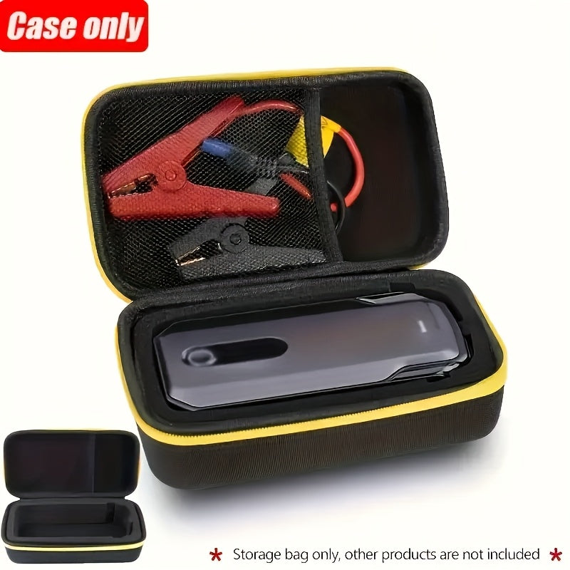 EVA Material Emergency Car Starter Storage Box, Portable Shockproof Bag in Bag Organizer for Car Accessories