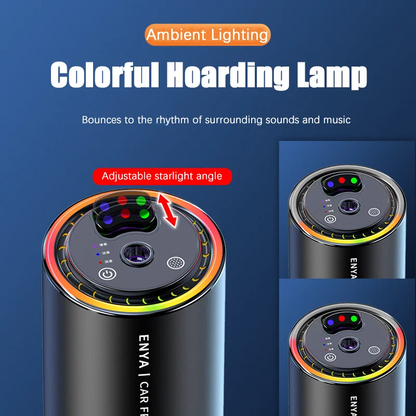 Intelligent Car Aromatherapy Automatic Spray Perfume Diffuser Car Air Freshener 3 Color Starry Sky  3