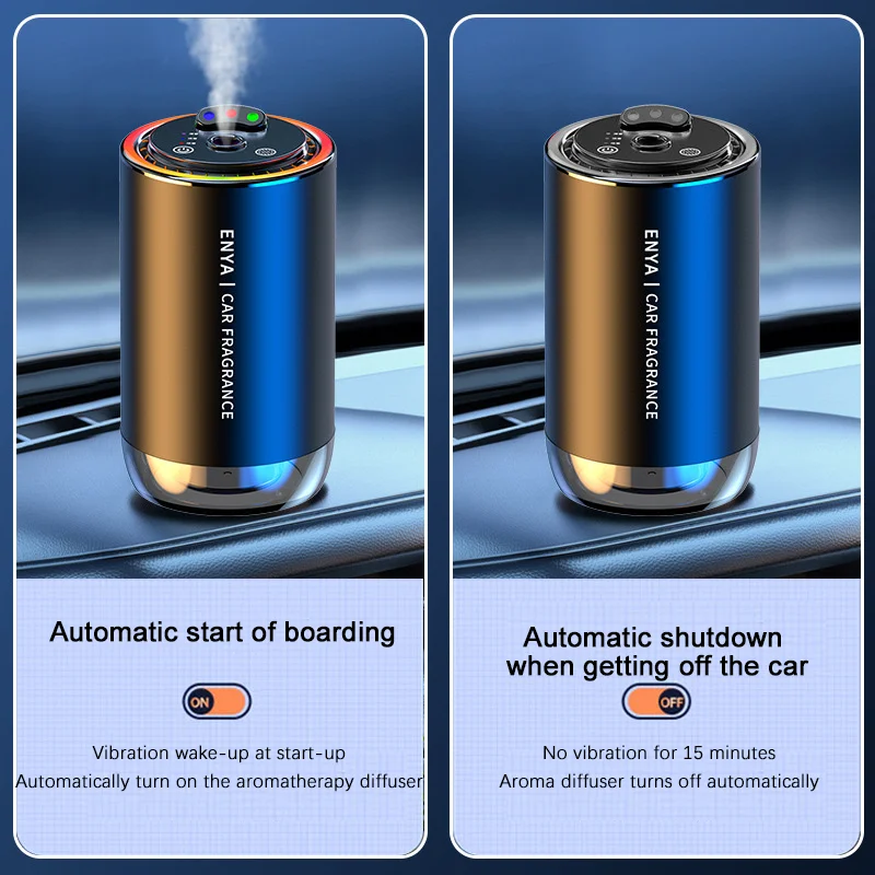 Intelligent Car Aromatherapy Automatic Spray Perfume Diffuser Car Air Freshener 3 Color Starry Sky  5