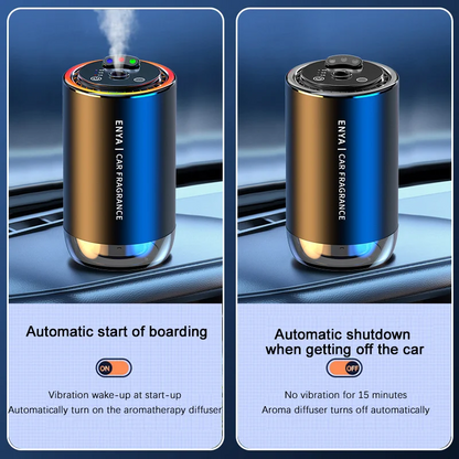 Intelligent Car Aromatherapy Automatic Spray Perfume Diffuser Car Air Freshener 3 Color Starry Sky  5