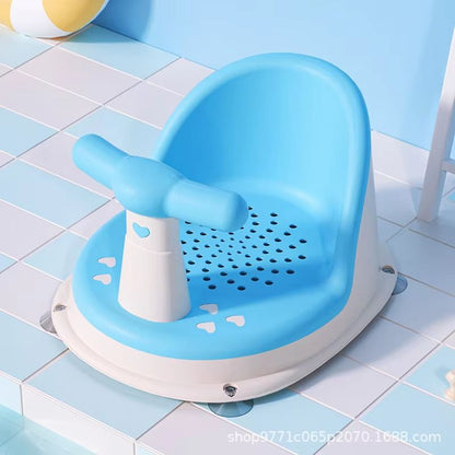 Childrens Shower Seat Portable Stand For Newborns And Toddlers  Adjustable Height Bath Support 7
