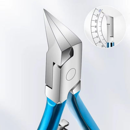 Stainless Steel Toenail Clipper With Straight Blade  Precision Tool For Ingrown  Thick Nails 1
