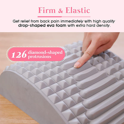 Lower Back Pain Relief Treatment Stretcher Herniated Disc Posture Corrector Pillow Back Stretcher P 2