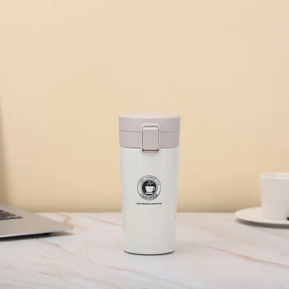 Double Wall Stainless Steel Coffee Cup  Thermal Mug Vacuum Flask Leak Proof Thermos Water Bottle 7