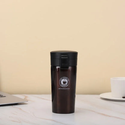 Double Wall Stainless Steel Coffee Cup  Thermal Mug Vacuum Flask Leak Proof Thermos Water Bottle 8
