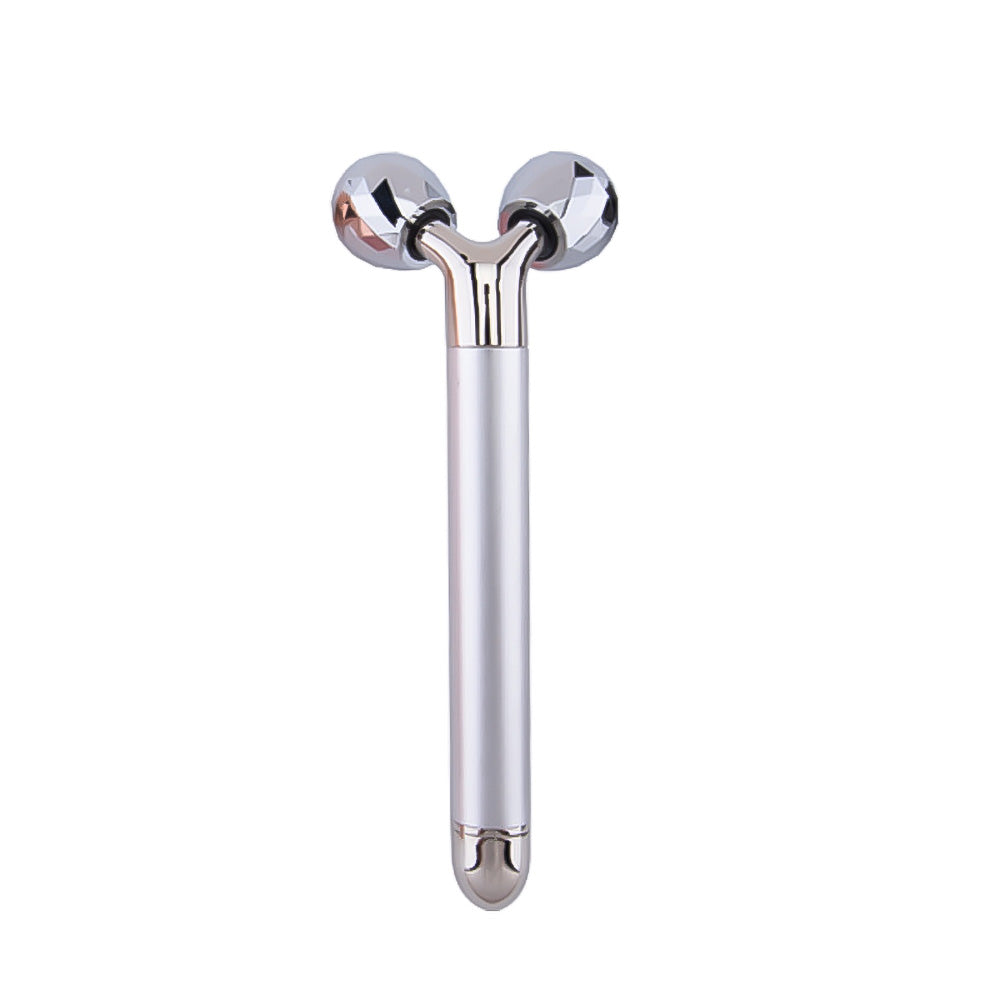 Facial Roller Massager, Electric Beauty Bar, Face Slimming Tool, Vibrating Skin Care Roller, Anti Wrinkle Lifting Device
