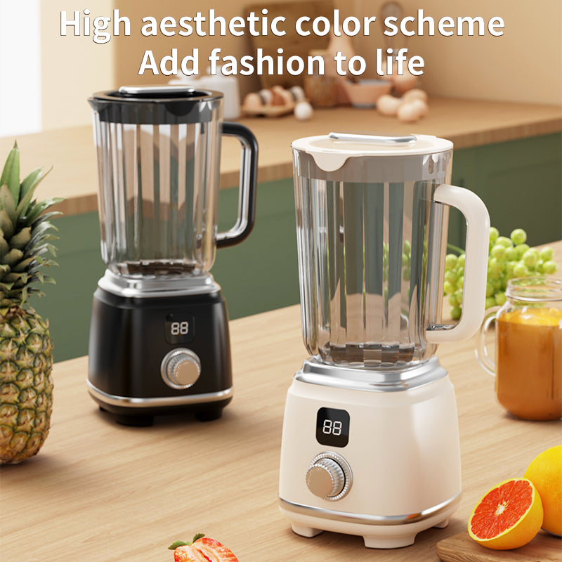 Mini LED Display USB Charging Fruit Juicer, Portable Household Blender, Making Smoothies and Milkshakes, Fresh Juice
