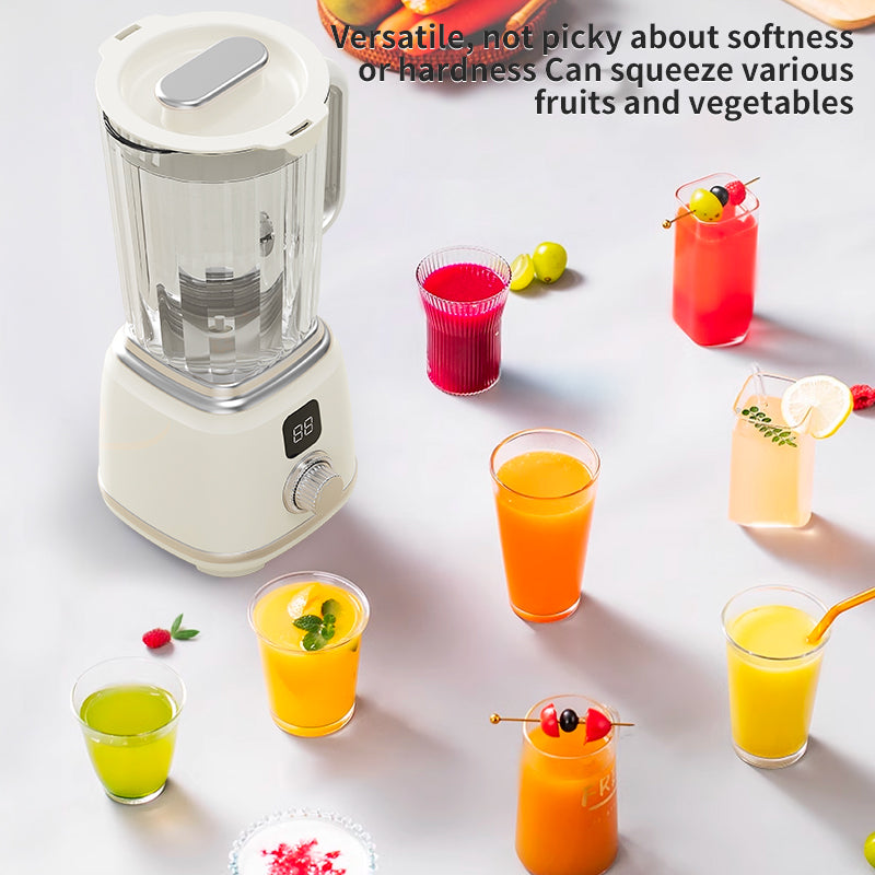 Mini LED Display USB Charging Fruit Juicer, Portable Household Blender, Making Smoothies and Milkshakes, Fresh Juice