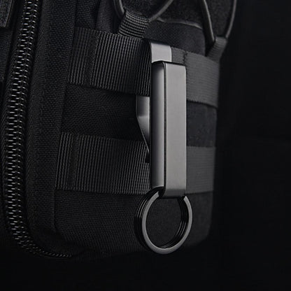 Outdoor Buckle Keychain, Stainless Steel Waist Hook, Buckle Key Clip, Hanging Car Key, Bag Strap Tools