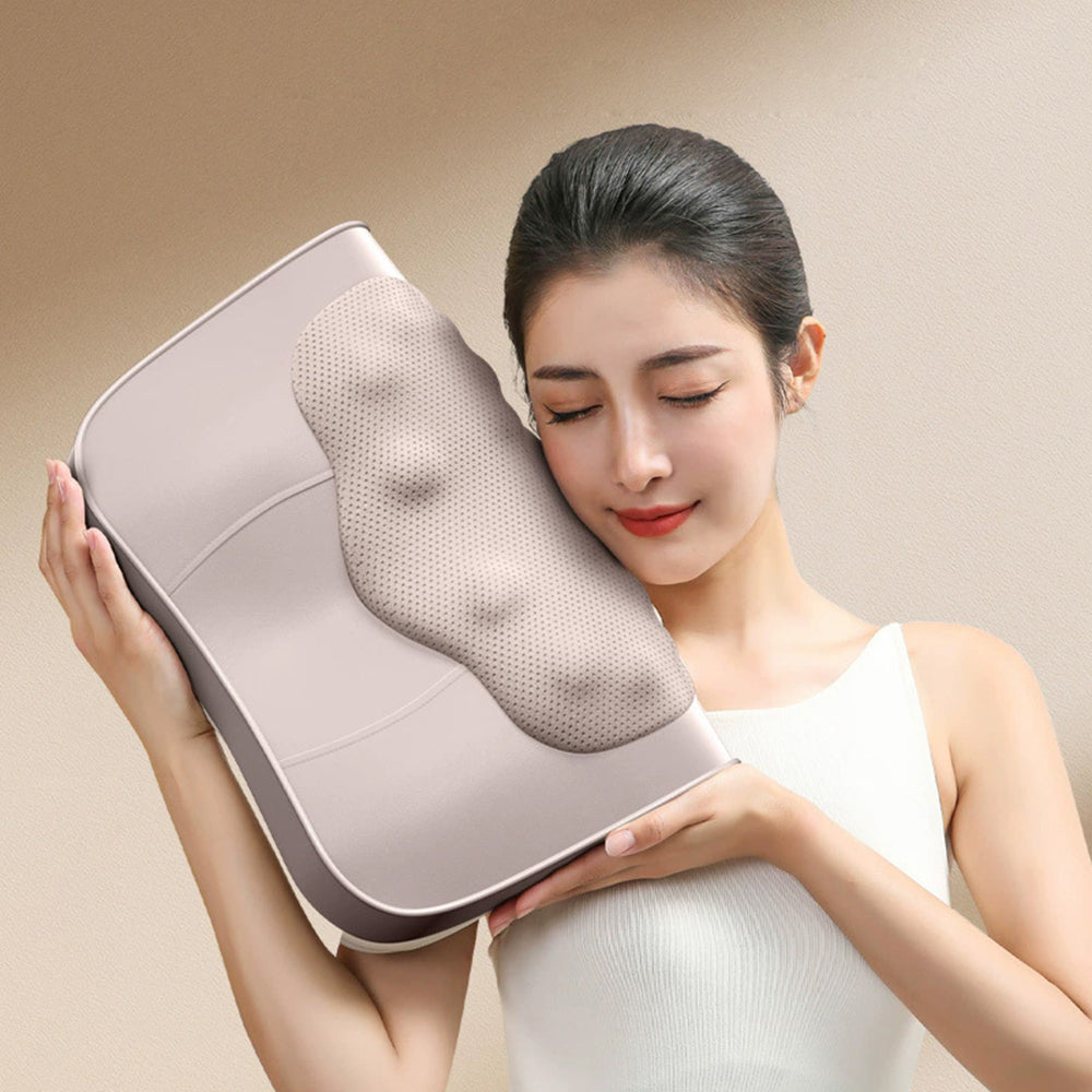 Multifunctional Neck Massage Pillow Shiatsu Kneaded Electric Cervical Massager Waist Back Shoulder  5
