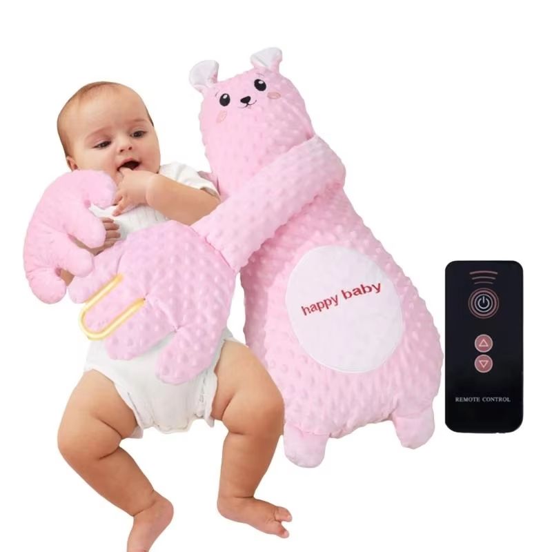 Infant Soothing Patting Hand Toy with Remote Control for Baby Sleep