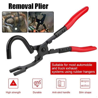 Professional Exhaust Hanger Pliers Kit, Heat Resistant Gripper, Hot Sell Rubber Gasket Puller for Car Truck Motorcycle