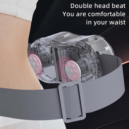 Back Relaxation Massager Electric Lumbar Belt Vibration  Tapping Rechargeable Percussion Therapy Re 1