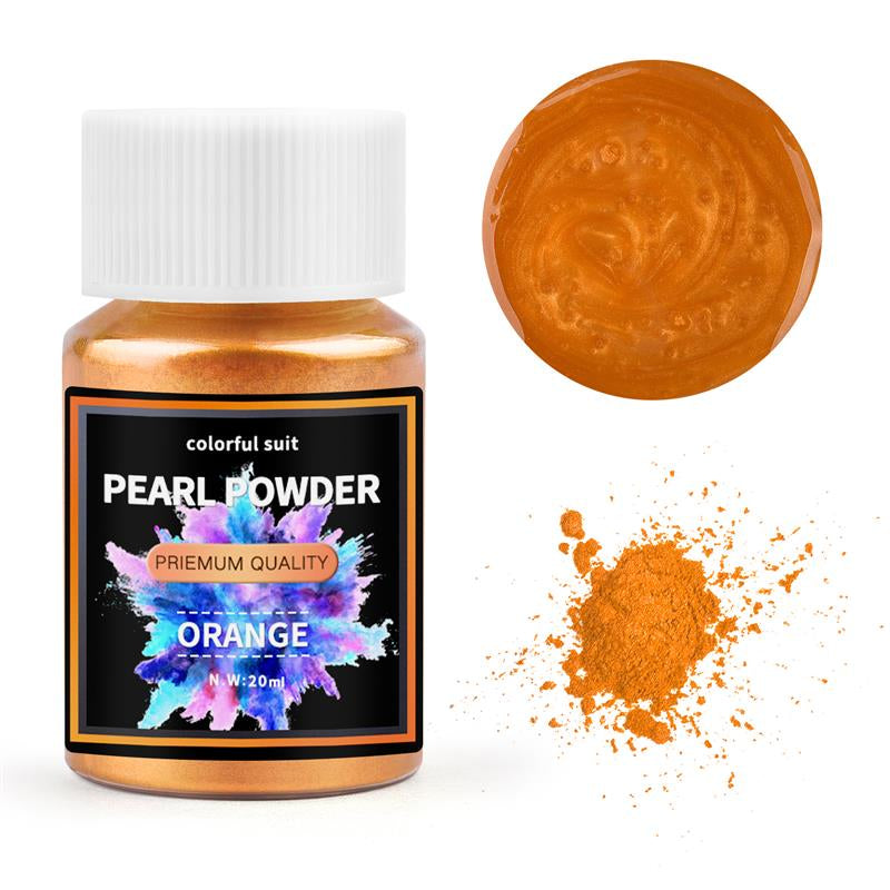 Pearlescent Powder, Epoxy Resin Dye, 24Color Mica Powder Set, Pearl Pigment for DIY Jewelry Making