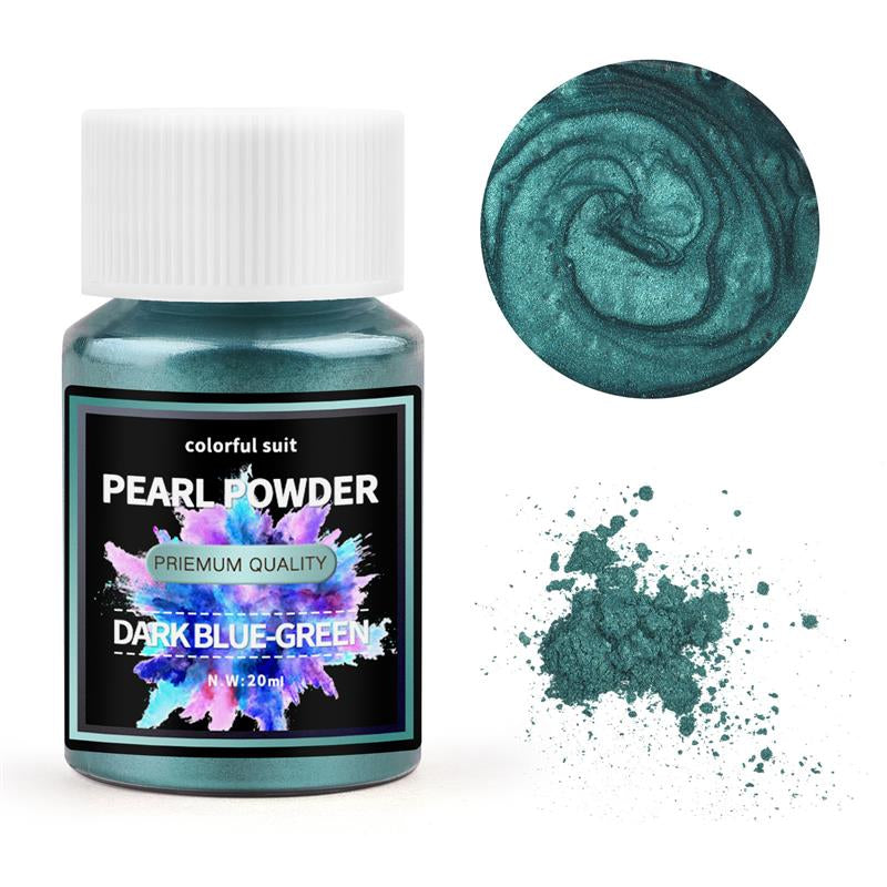 Pearlescent Powder, Epoxy Resin Dye, 24Color Mica Powder Set, Pearl Pigment for DIY Jewelry Making