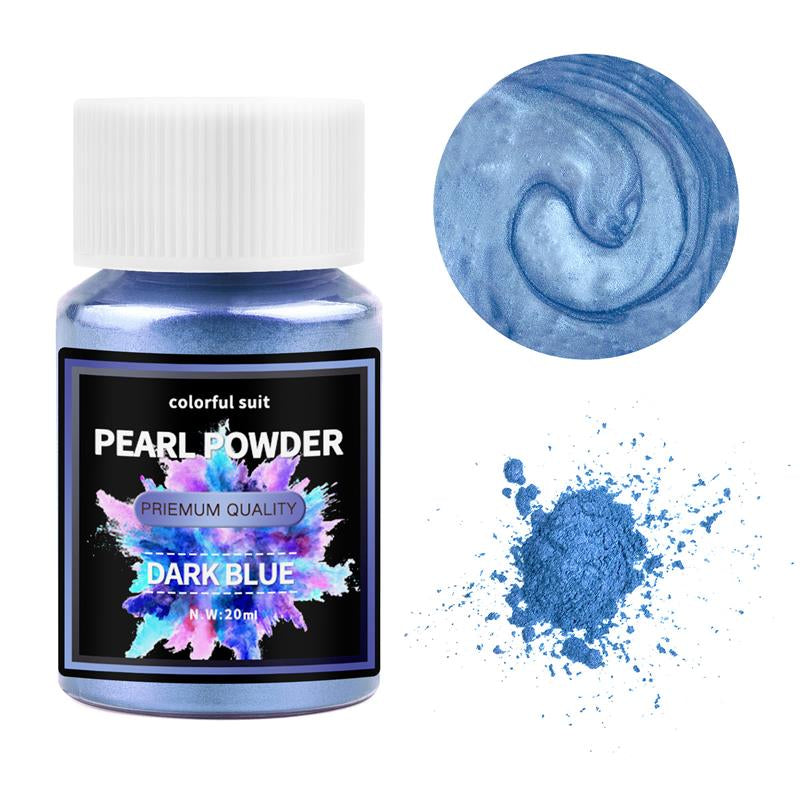 Pearlescent Powder, Epoxy Resin Dye, 24Color Mica Powder Set, Pearl Pigment for DIY Jewelry Making