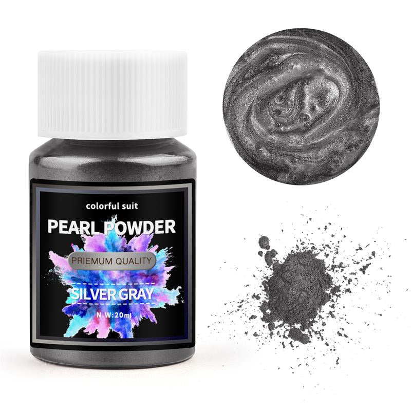 Pearlescent Powder, Epoxy Resin Dye, 24Color Mica Powder Set, Pearl Pigment for DIY Jewelry Making