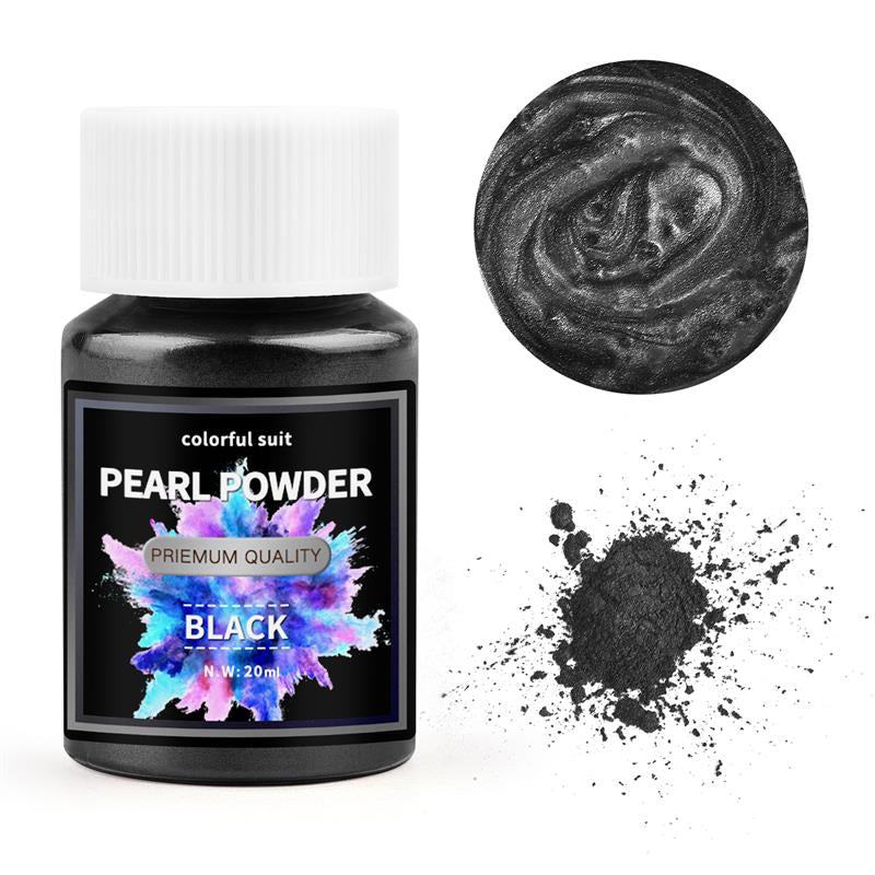Pearlescent Powder, Epoxy Resin Dye, 24Color Mica Powder Set, Pearl Pigment for DIY Jewelry Making