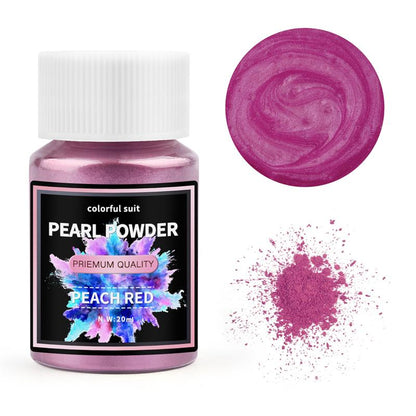 Pearlescent Powder, Epoxy Resin Dye, 24Color Mica Powder Set, Pearl Pigment for DIY Jewelry Making