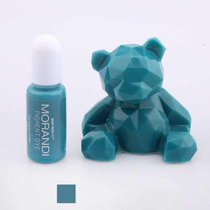 24 Colors Epoxy Resin Pigments DIY UV Resin Crafts Morandi Liquid Dye Candle Soap Ink Alcohol Colorant Jewelry Making Tools 10ml