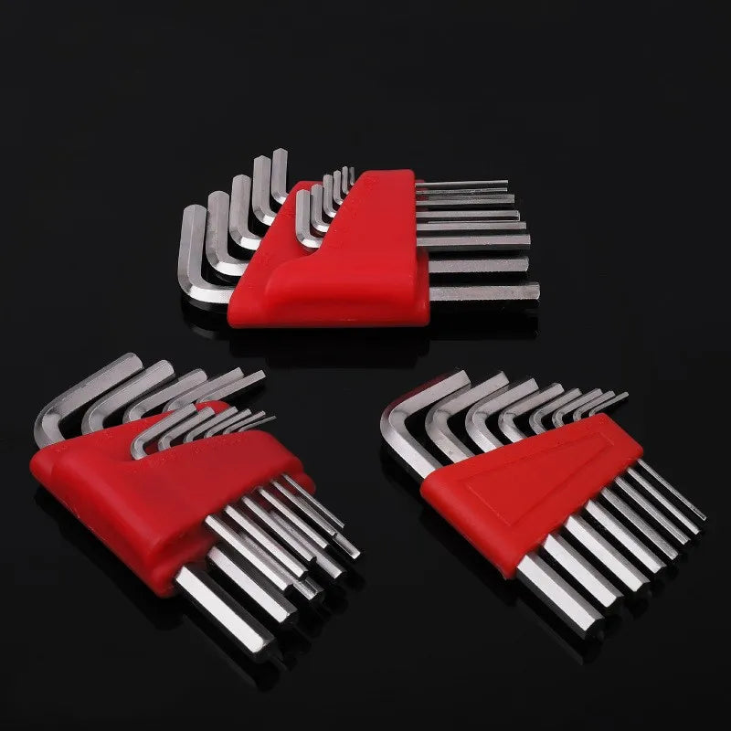 Short Arm Metric Allen Key Set, Pcs Inch Wrench L Wrench Keys, Vehicle Repair Tool Set, Home Hand Tools