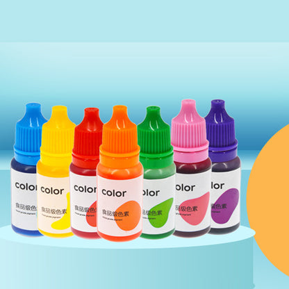 Food Grade Experimental Pigment, 10ml Kids Science Kit, Color Mixing Set, Slim Pigment Toy, Childrens Art Supplies