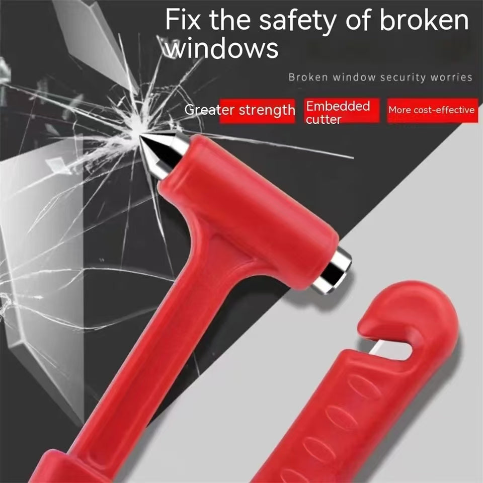 Car Window Glass Breaker, Safety Hammer, Emergency Belt Cutter Tool, Car Escape Hammer for Auto Safety
