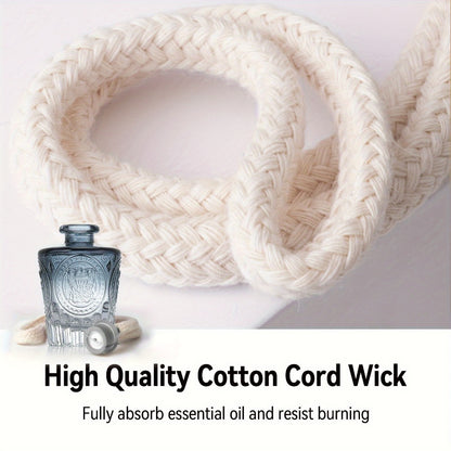 Durable Replacement Oil Lamp Wick, DIY Catalytic Burner Accessories, Aromatherapy Diffuser Fuse