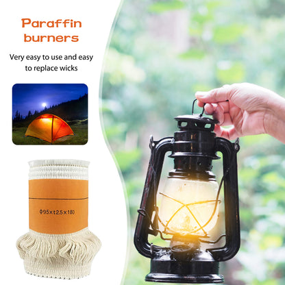 Multi Purpose Kerosene Stove Wicks, Smokeless Burning Replacement Light Cores
