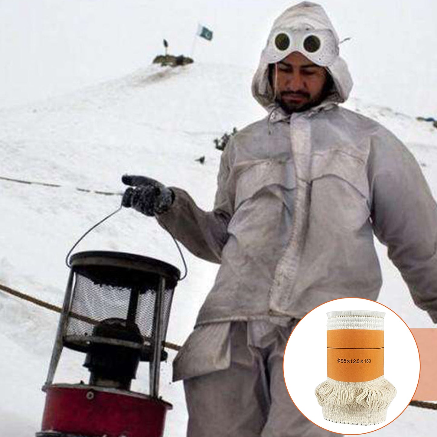 Multi Purpose Kerosene Stove Wicks, Smokeless Burning Replacement Light Cores