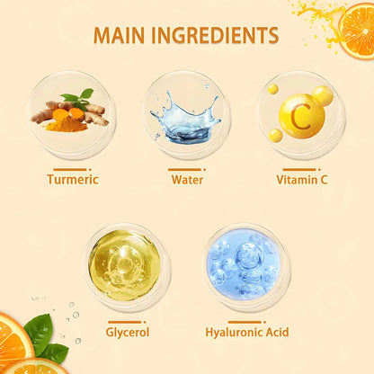 Turmeric  Vitamin C Neck Firming Cream  AntiAging Whitening And Double Chin Tightening Formula 1