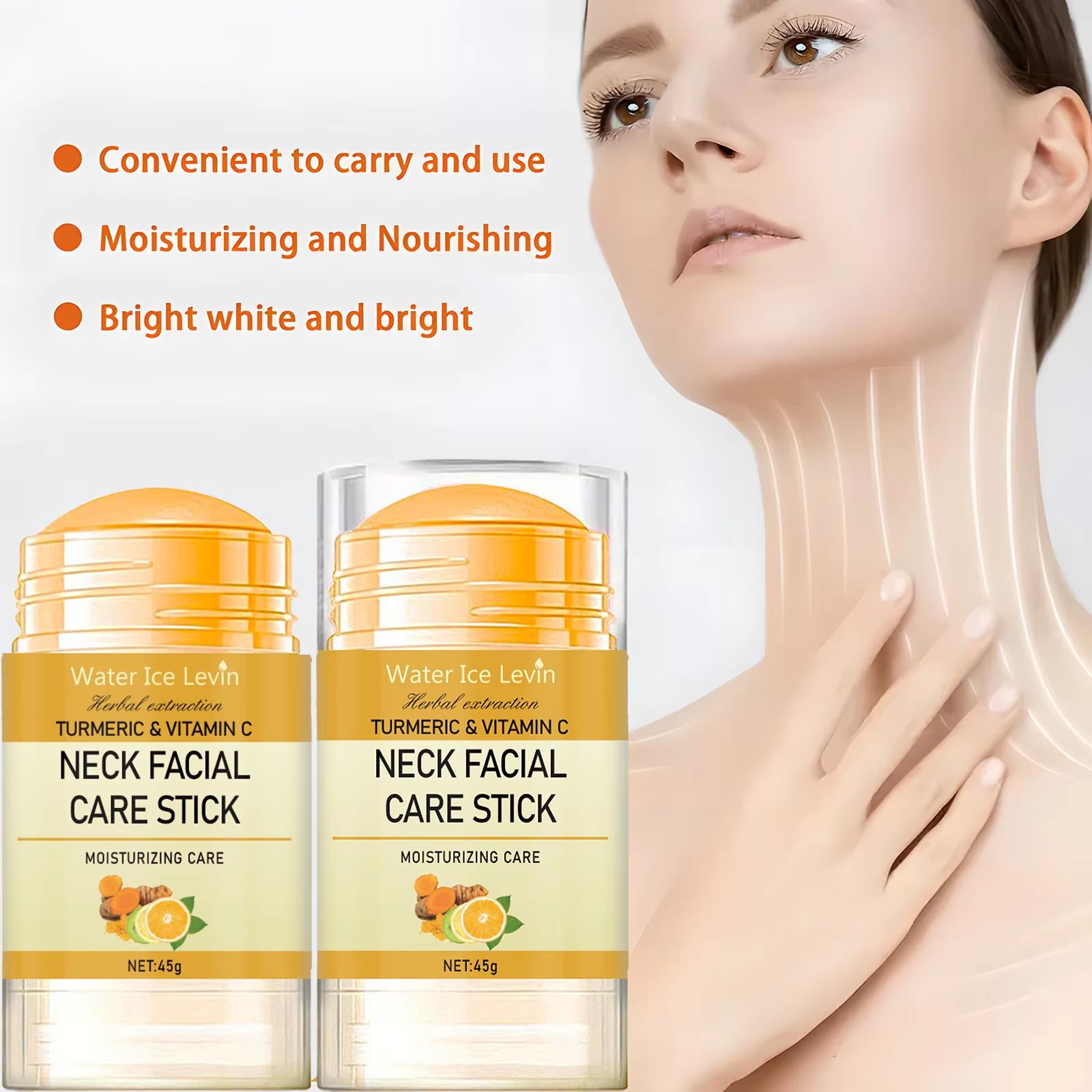 Turmeric  Vitamin C Neck Firming Cream  AntiAging Whitening And Double Chin Tightening Formula 5