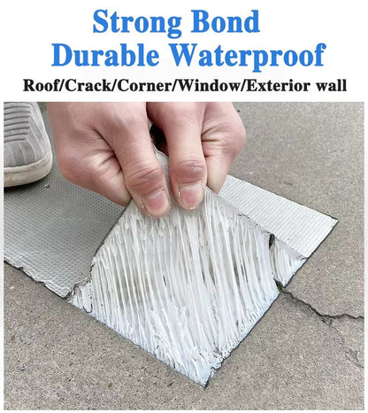 Premium Waterproof Aluminum Foil Butyl Tape  HeavyDuty Leak Seal For Roof Wall Duct  Pool Repair 1