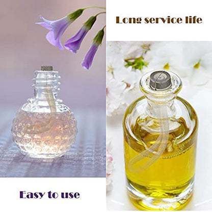 Oil Lamp Wick Replacement, Catalytic Burner Wicks with Air Control, for Fragrance Oil Lamps