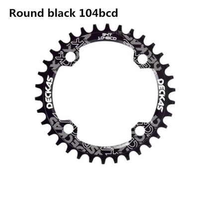 Deckas 104BCD Narrow Wide Chainring  Precision CNC MTB Chainring For 1x Drivetrains 32T34T36T38T Op 5